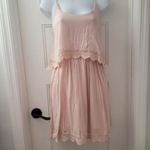 Adam Levine spaghetti strap dress